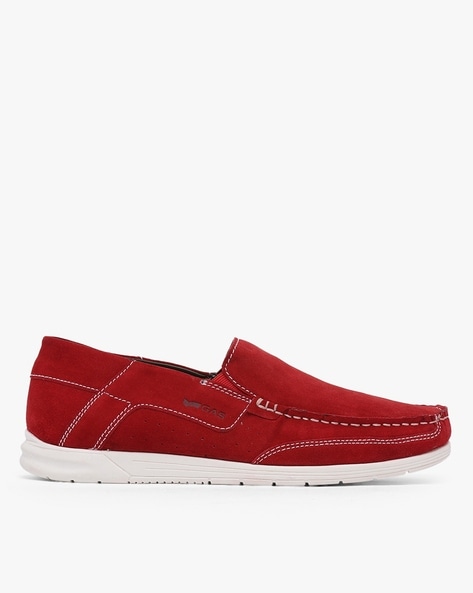 Gas Bastien Suede Low-Top Slip-On Shoes