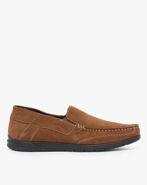 Gas Bastien Suede Slip-On Casual Shoes