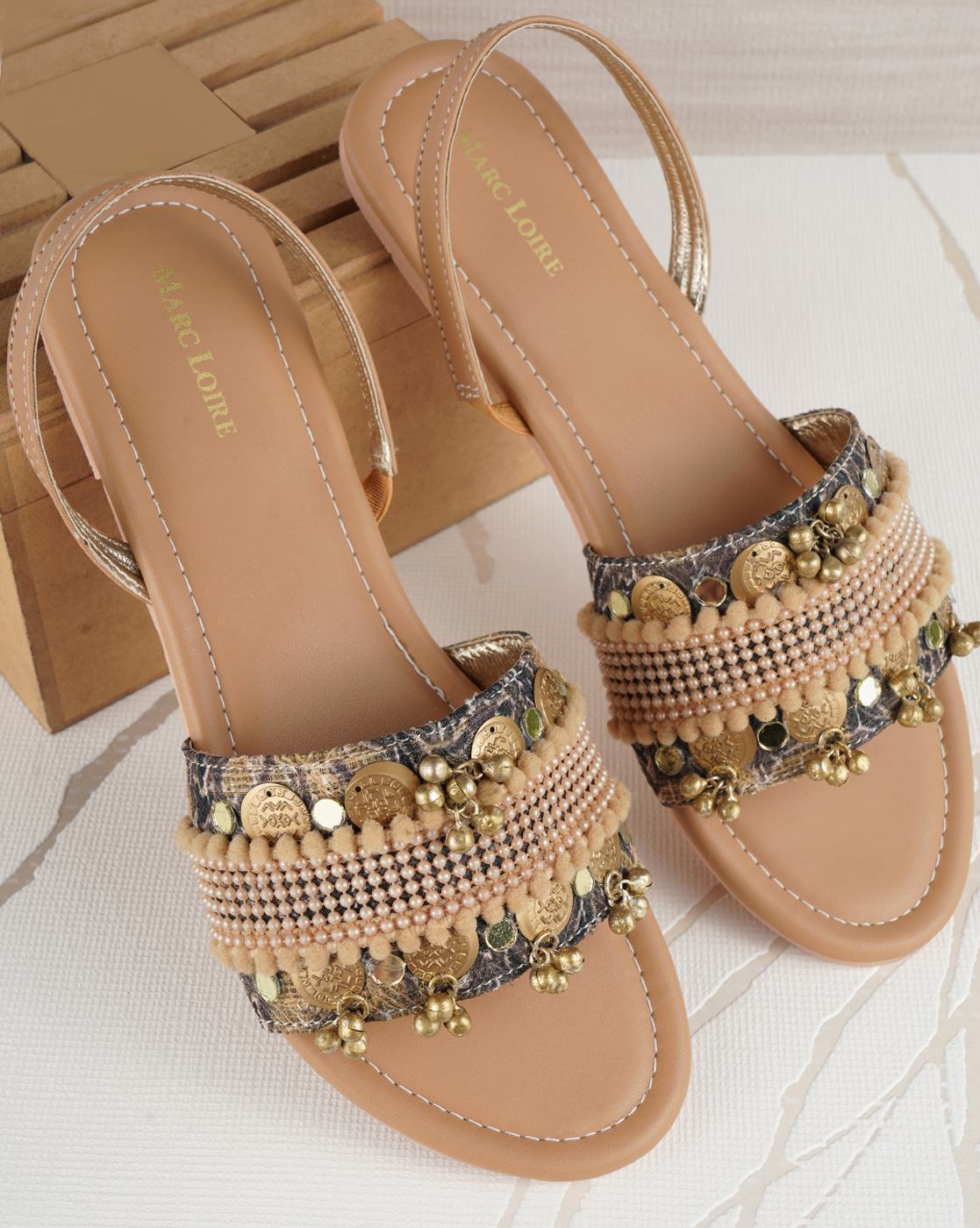 Sandals for Girls, Goa Salomé - Laminat by SHOO POM® - blue medium solid,  Shoes | Vertbaudet