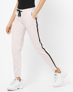 Buy Cream Track Pants for Women by Teamspirit Online
