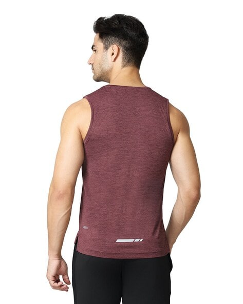 Purple gym store vest