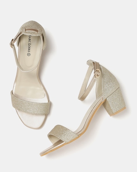 Metallic Long and short heels for Women | Lyst