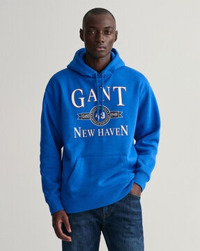 Mens gant hoodie sale top