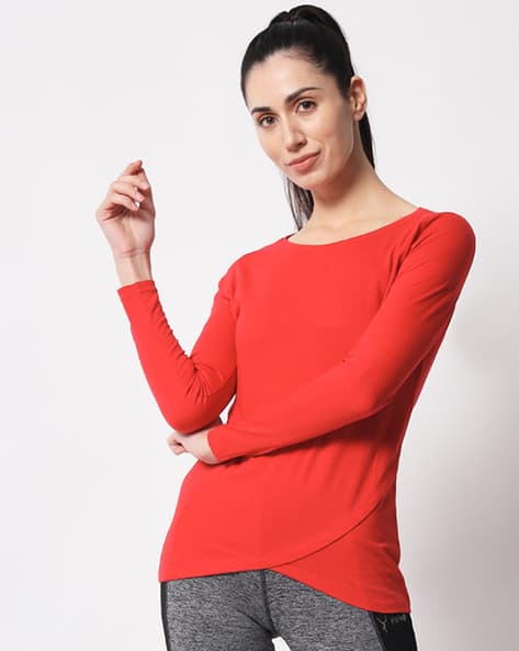 Buy Red Tshirts for Women by Ap'pulse Online