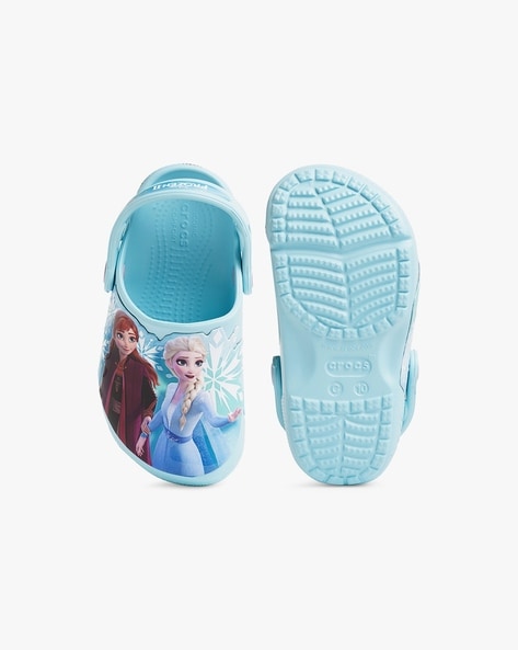 Elsa crocs hot sale