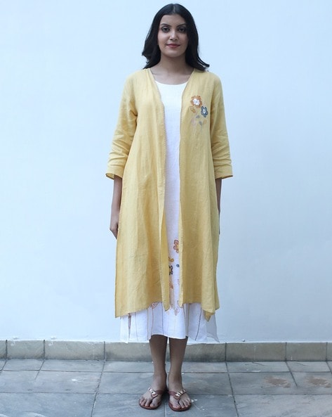 Linen on sale shrug cardigan