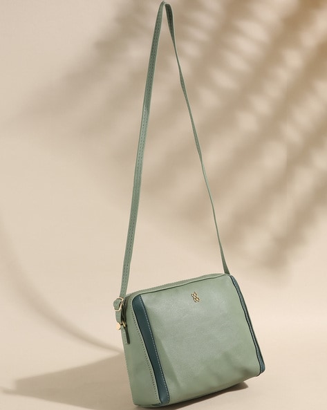 Baggit green sling bag new arrivals