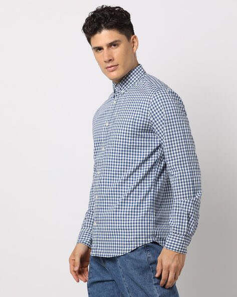 Buy Blue Shirts for Men by GAP Online | Ajio.com