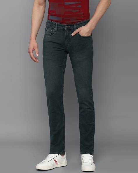 Louis Philippe Jeans Slim Fit Men Blue Trousers - Buy Louis Philippe Jeans  Slim Fit Men Blue Trousers Online at Best Prices in India