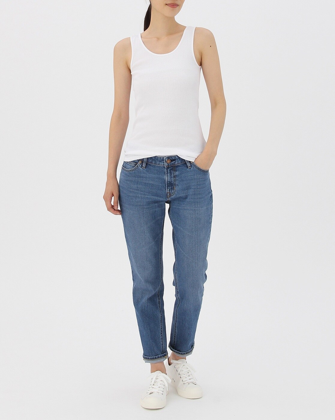 Buy White Camisoles & Slips for Women by MUJI Online