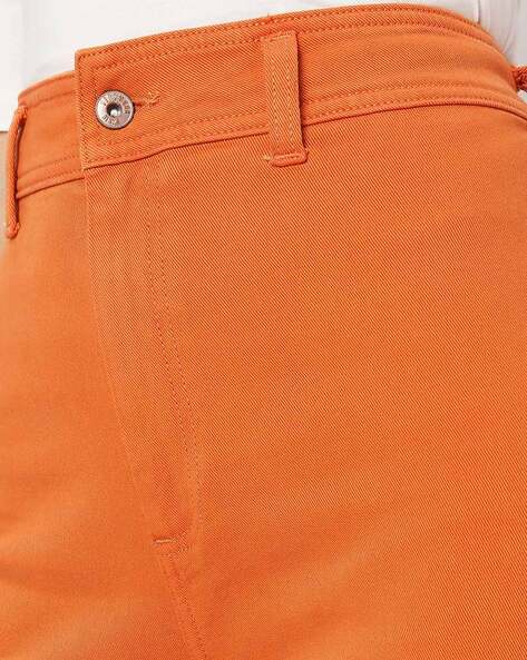 Burnt orange outlet jeggings