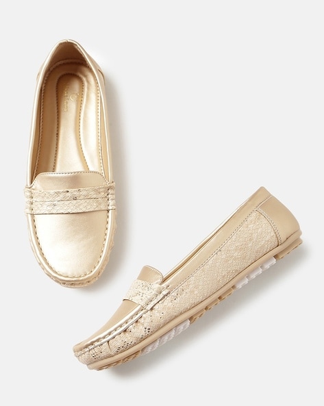 Buy Gold Flat Shoes for Women by Marc Loire Online 