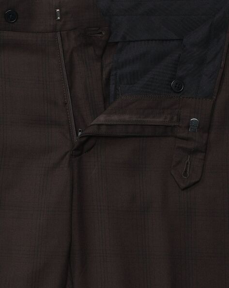 Tailored  Formal trousers Corneliani  Brown wool tailored trousers   118111615263