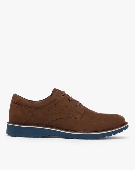 Nero NU Low-Top Lace-Up Shoes