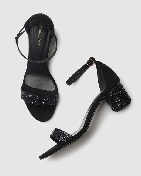 Buy Marc Loire Silver Toned Embellished PU Kitten Pumps - Heels for Women  17598088 | Myntra