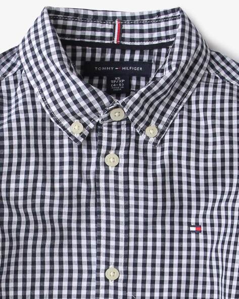 Tommy hilfiger best sale gingham shirt