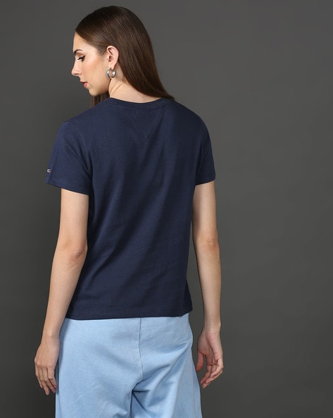 Buy Twilight Navy Tshirts for Women by TOMMY HILFIGER Online