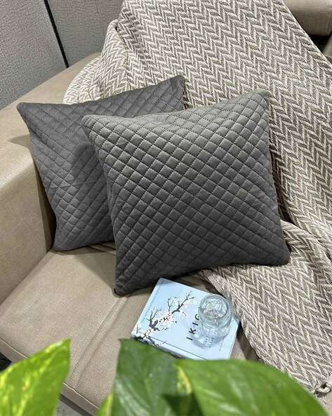 Grey 2024 geo cushions