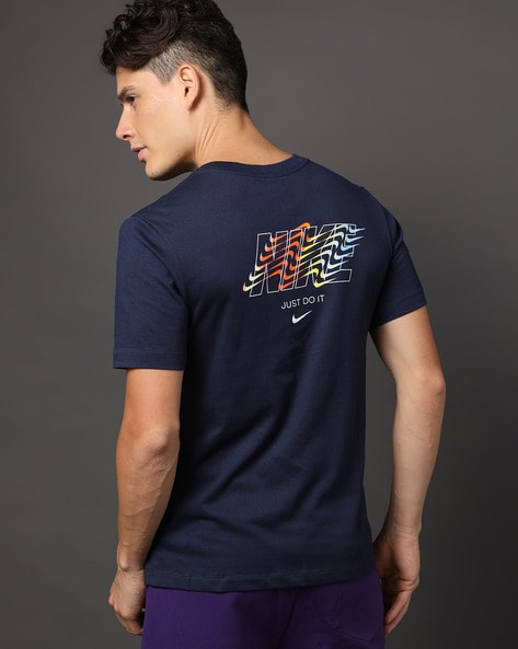 Buy Navy Blue Tshirts for Men by NIKE Online Ajio