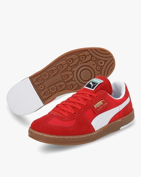 Puma play shop prm red sneakers