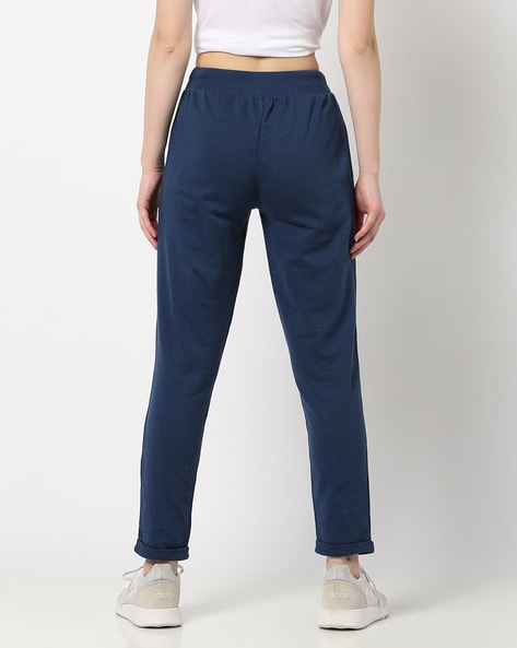 Buy Navy Blue Track Pants for Women by Teamspirit Online