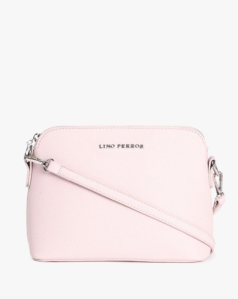 Lino Perros Pink Faux Leather Handbag: Buy Lino Perros Pink Faux Leather  Handbag Online at Best Price in India