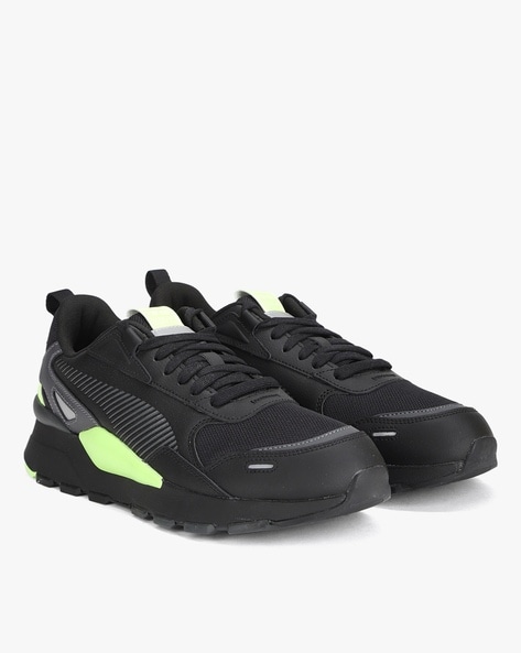 Puma rs-0 toys trainer hotsell black/white/pine green