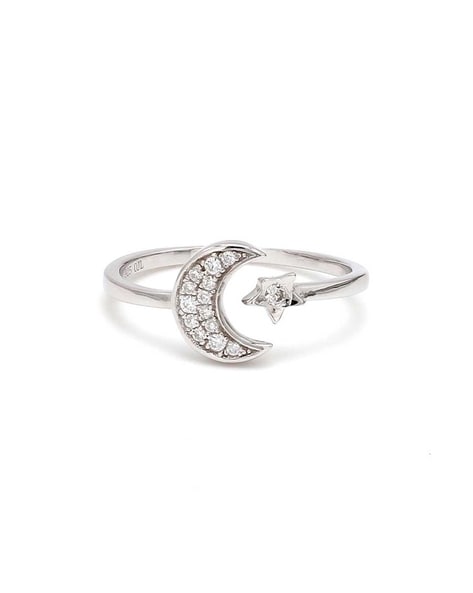 The New Moon Star Ring Creative Exaggerated Opening Engagement Ring - China  Rings and Jewelry price | Made-in-China.com