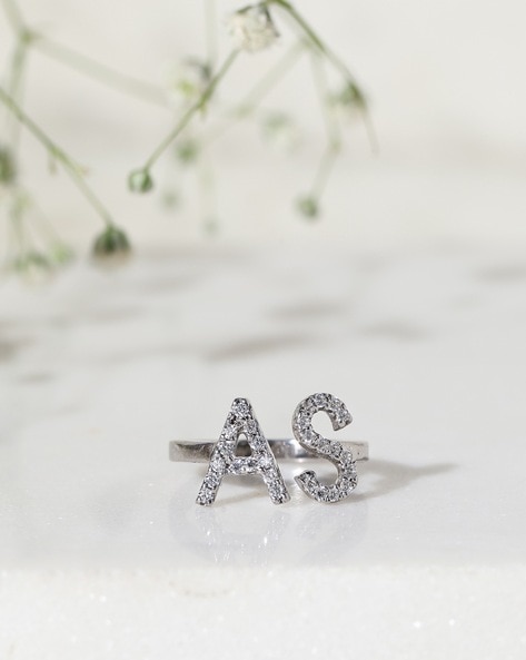 Buy Monogram Ring Online In India -  India