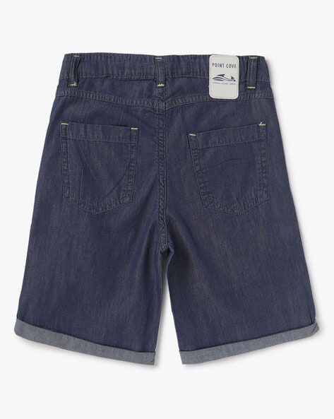 Buy CELIO JEANS Mens 5 Pocket Mild Wash Shorts | Shoppers Stop