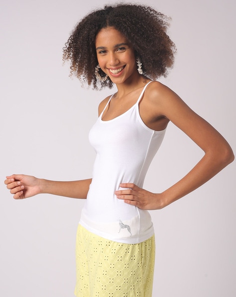 Buy White Tops for Women by Encrustd Online