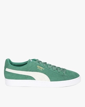 Puma classic shop suede green