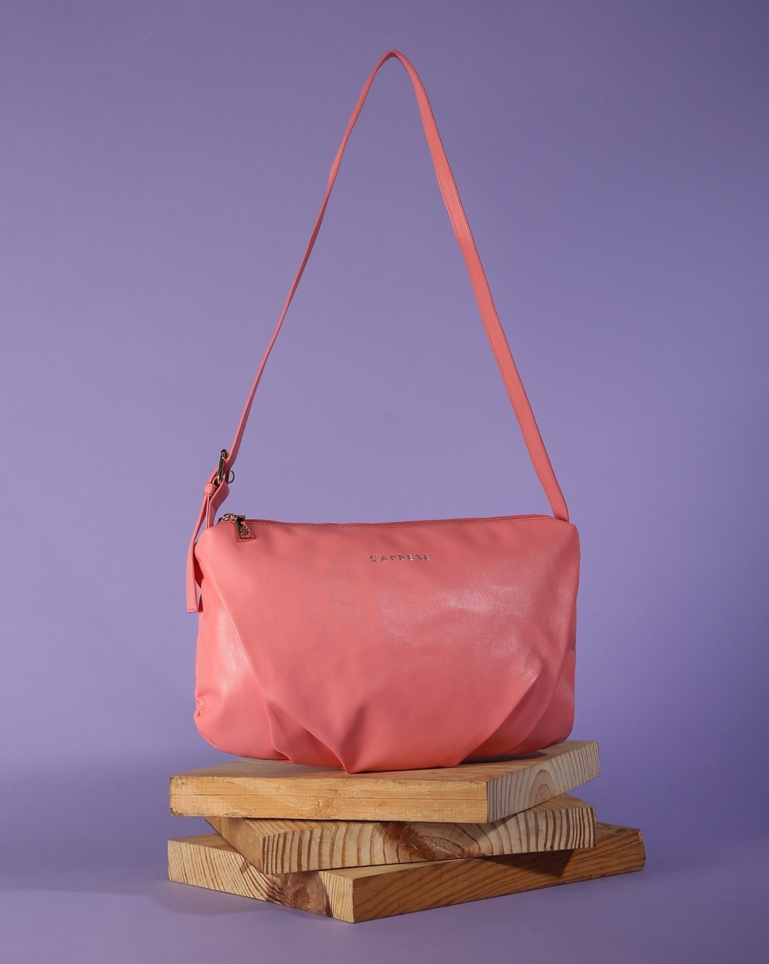 Caprese peach sale handbag