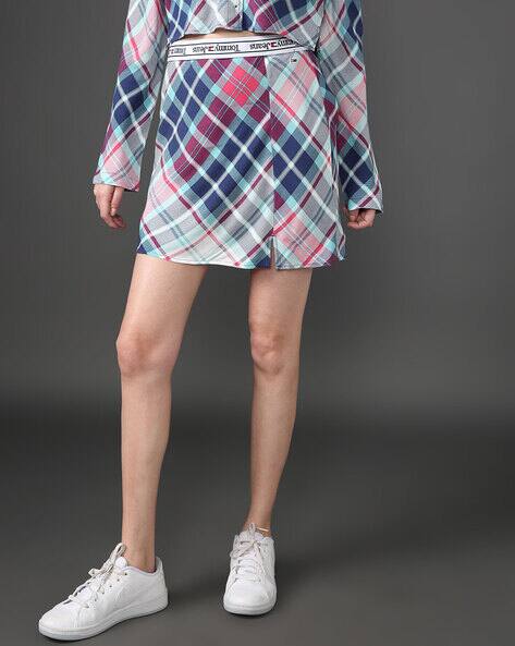 TOMMY HILFIGER Checked Pencil Skirt