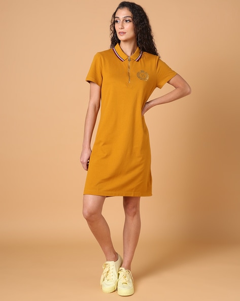 Tommy hilfiger deals dress yellow