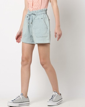 Buy BLUE Shorts for Women by Deal Jeans Online