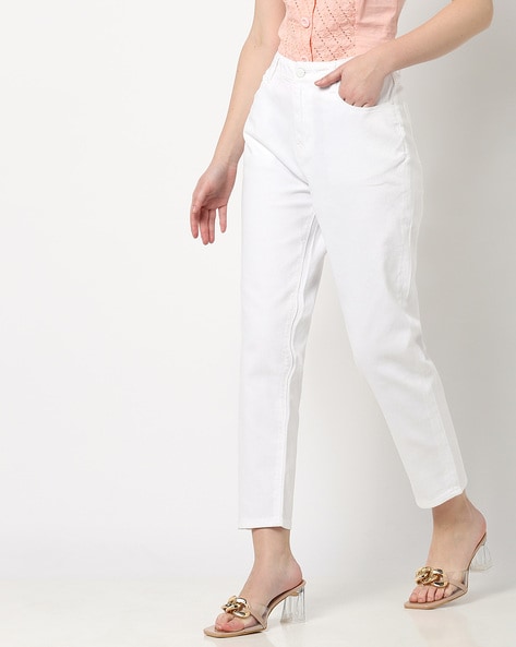 Buy Boys White Mid Rise Printed Slim Fit Jeans Online at Jack & Jones  Junior | 101912801