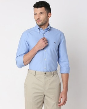 Buy Trending Green Shirts for Men by BROOKS BROTHERS Online  Ajiocom