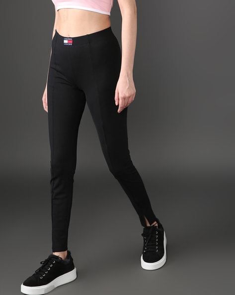 KGN HUB Yoga Gym Regular Fit Ankle Length Track Pants Jeggings |  Stretchable Striped Sports Track