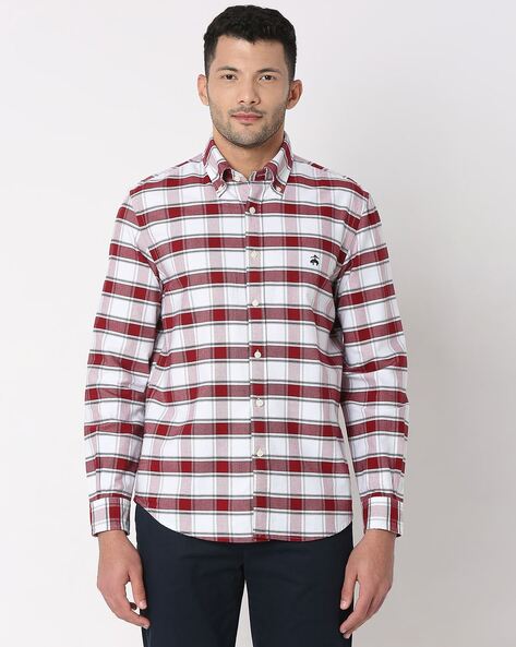 Checked Cotton Shirt