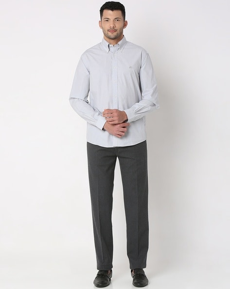 Buy White Popcorn Textured Half Sleeves Shirt With Pant Co-ord Set -  Tistabene