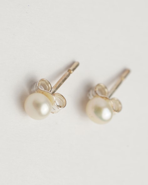 Eden and Co® - Elegant Pearl Studs - Handmade Jewellery