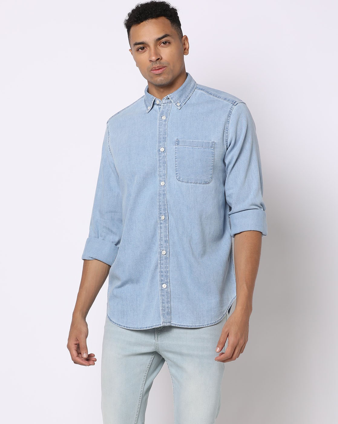 Buy Blue Shirts For Men By Gap Online | Ajio.Com