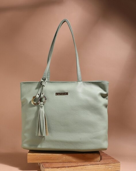 Buy Caprese Green Solid Handheld Bag - Handbags for Women 8111723 | Myntra