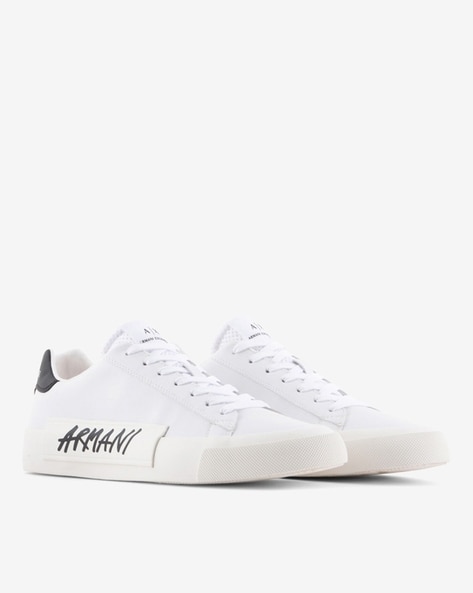 Armani Exchange chunky-sole low-top Sneakers - Farfetch