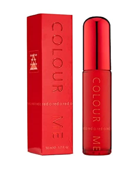 Women's perfume red online bottle