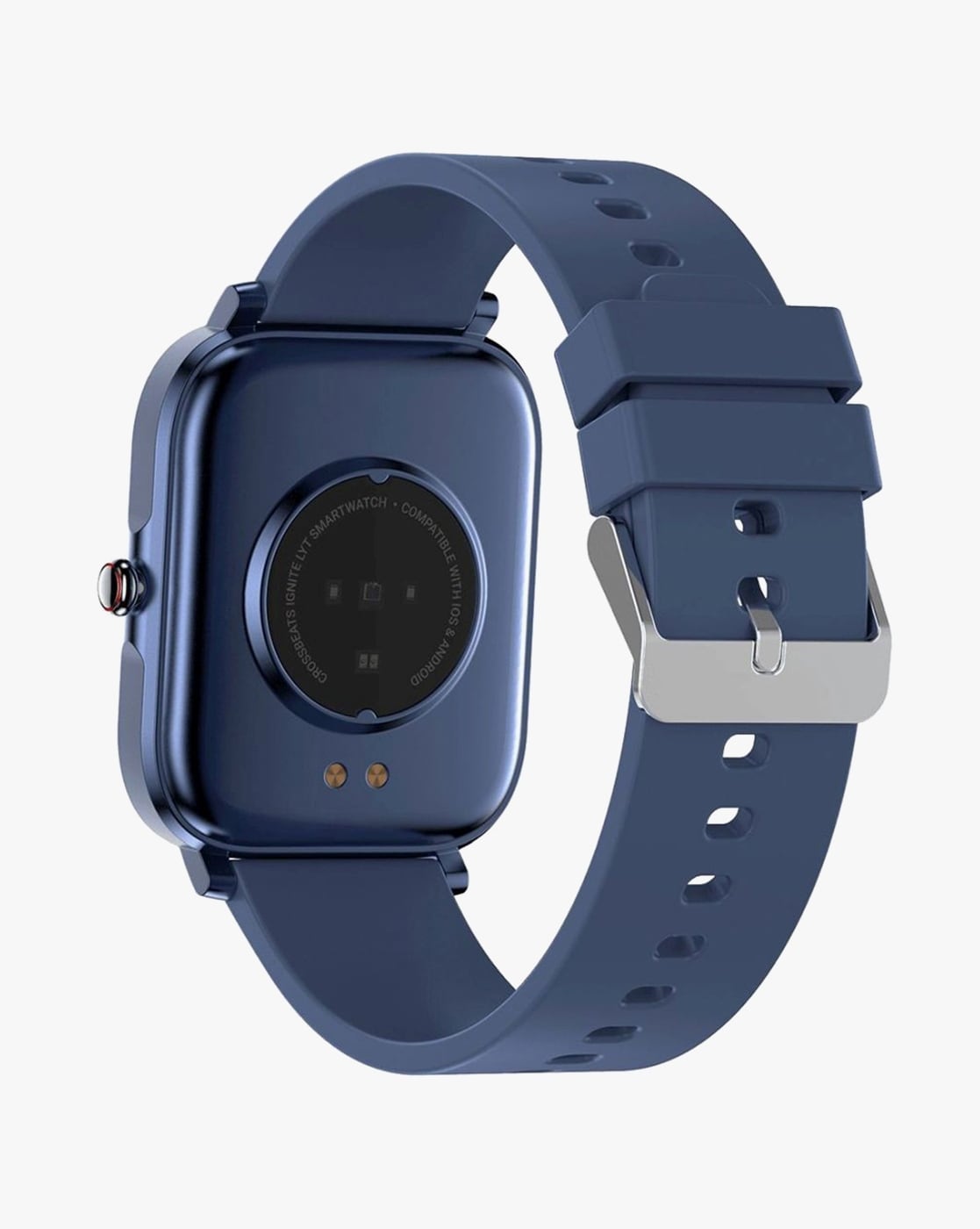 CrossBeats Orbit Bluetooth Calling Smart Watch Voice Assistant, 1.3” IPS HD  IPS Display & Metal Body, Heart Rate & Spo2 Monitors, BP & Sleep  Monitoring, 10 Day Battery Life smartwatch—Blue : Amazon.in: