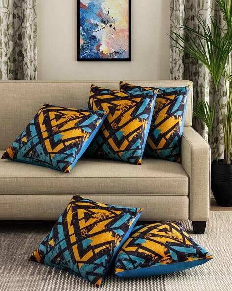 Buy Black Cushions Pillows for Home Kitchen by Homely By Romee