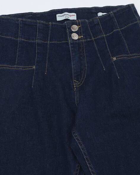 Regular Women High Waist Denim Cargo Jeans, Button at Rs 390/piece in  Ghaziabad