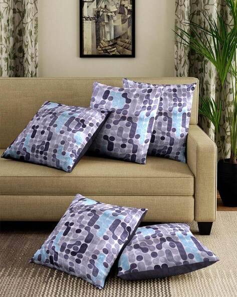 Buy Purple Blue Cushions Pillows for Home Kitchen by Homely